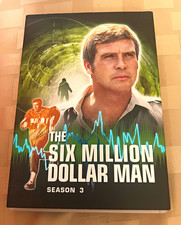 The Six Million Dollar Man Season 3 III DVD 6-Disc Set Bionic Woman Premiere picture