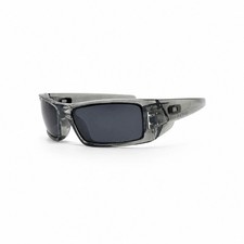Oakley Gascan OO9014 Transparent Gray Frame Gray Lens Sunglasses New w/ Box picture