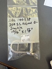 Sea Dog Halyard Shackle - 5/6