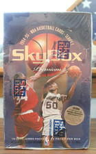 RARE 1994-95 Sybox Premium Series 1 Basketball Sealed Jumbo Box - Please Read picture
