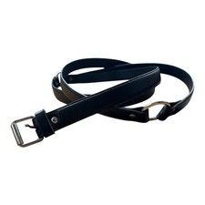 Jimmy Choo For H&M Black Leather Double Wrap Belt size L picture