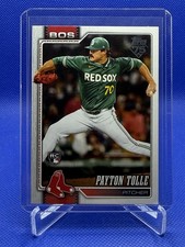 Payton Tolle 2026 Topps Series 1 Rookie RC #15 Boston Red Sox QTY picture