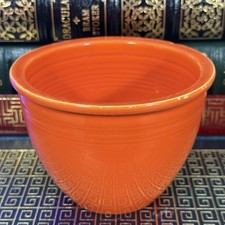 Vintage Fiesta #1 Mixing Bowl Original Red Inner Rings Wet Foot 1936-38 picture