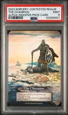 2023 Sorcery TCG: The Champion - Alpha Innkeeper Prize Card PSA 9 Near Mint MT picture