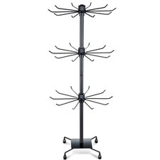 3 Tier Spinner Display Rack Retail Display Stand Metal Rotating Display Rack ... picture