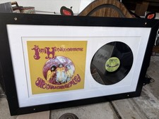 The Jimi Hendrix Experience Vinyl LP Record Matted Framed Rare Collectible picture