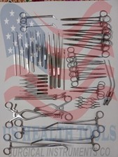 Vascular Surgery Set Surgical Medical Instruments 52 Pieces picture