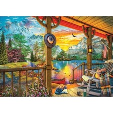 Early Morning Fishing 1000 Piece Jigsaw Puzzle Eurographics New picture