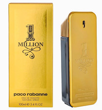 Paco Rabanne 1 Million Eau de Toilette Spray, Regular Size 3.4 fl oz picture