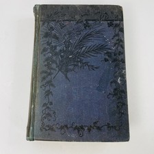 Live & Adventures of Robinson Crusoe Daniel De Foe Antique Book 1890s HC Blue picture