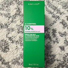 NINELESS A-Control 10% Azelaic Acid Acne Serum Oily Skin 30mL Fragrance-Free picture