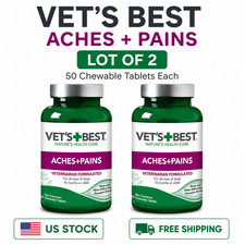 2 pack Vet’s Best Aches + Pains Dog Supplement Vet Formulated for Dog Occasional picture
