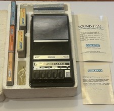 Coleco Kid Vid Voice Module For Atari 2600 + SEALED Tapes + Games Near Complete picture