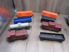Vintage O Scale Train Cars Lionel Lot Of 8 - used picture