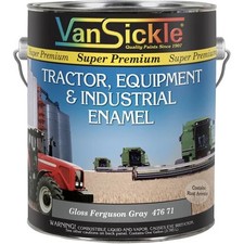Massey Ferguson Dark Gray Tractor Paint Gallon picture