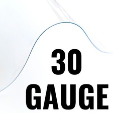 Clear Vinyl Sheeting, 5 Yard Roll of Transparent Plastic, Marine, Storm Windows picture