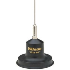 Wilson Little Wil  Black Magnet Mount Mobile CB Antenna kit SS whip (Boxed) picture