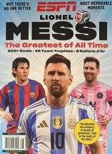 Espn Lionel Messi The Greatest Of All Time Magazine Issue 66 picture