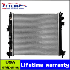 13349 Aluminum Radiator For 2013-2015 2016 Cadillac ATS 2014-2015 CTS 2.0L 3.6L picture