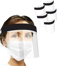 1-1000 PCS Safety Full Face Shield Protection Cover Face Mask Cover Masks Mouth picture