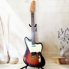 KGD Sunburst Aged Electric Guitar, Roasted Maple Neck, SS, picture