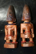 COUPLE IBEDJI S YORUBA NIGERIA TRIBAL ART picture