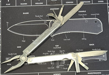 Leatherman Tool PST Multi Tool dated 0397 Clean/Sharp Very Good USED Condition picture