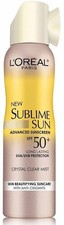 L'Oreal Paris Sublime Sun ADVANCED Sunscreen SPF 50+ 4.2 oz. picture