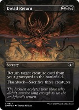 NM - Dread Return (Borderless) CMM - 637 Commander Masters picture