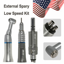 Dental Slow Speed Handpiece Contra Angle Straight Air Motor 2/4 Hand piece Drill picture