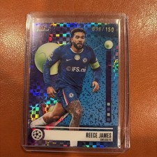 2025-26 Topps Finest Reece James Common Purple Checkerboard #/150 picture