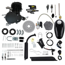 Full Set Black 100cc Bike Bicycle Motorized 2 Stroke Petrol Gas Motor Engine Kit picture
