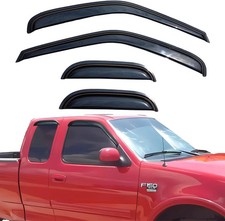 Window Rain Guards for 1997-2003 Ford F-150 & 1997-1999 F-250 Super/Extended Cab picture