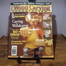 WOOD CARVING ILLUSTRATED MAGAZINE #16 HAS COVER DAMAGE picture