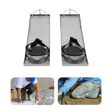2pc Concrete Knee Boards 30*8*4in Slider Knee Boards 201 Stainless Steel picture