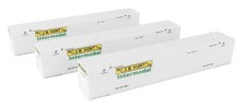 Walthers ~ HO Scale ~ 53' Singamas Containers ~ 3 Pack ~ JB Hunt ~ 949-18504 picture