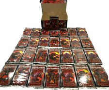 1996 BattleTech CCG Unlimited Booster Box 36 Sealed Packs WOC 16305 WotC FASA picture