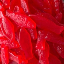 Swedish Fish Mini Gummy Candy Cherry Flavor Bulk *Pick Size* Fresh Gummy Fish picture