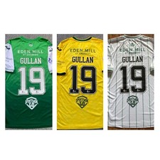 Hibernian Match Worn Shirts X3 2021/22 Jamie Gullan Complete Set picture