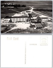 RPPC Modern Institutional Building Construction Aerial Photo Postcard picture