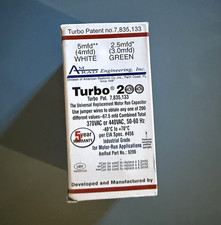 AmRad Turbo 200 Motor Run Capacitor Universal Replacement 370/440VAC MPN 9200 picture