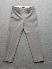 Talbots Women's Hampshire Ankle Dress Pants Gray Size 6 Straight Leg picture