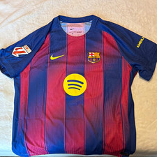 Nike 25/26 FC Barcelona Home Authentic Kounde #23  Soccer Jersey 2XL Blue Red picture