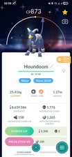 Shiny Houndoom ( Caught In 2018 ) Pokemon Tr@de Go picture