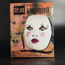 2001 MOORE CREATIONS David Mack’s Kabuki Mask - BUTOH Mask - Limited Edition New picture