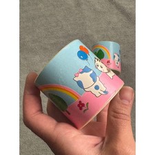 Vintage Zim's Cat Can Moo Can Groan Tube Pair Rainbow Kitten Balloon Noise Maker picture