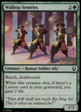 MTG - Walltop Sentries 202 Avatar: The Last Airbender C - Foil picture
