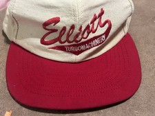 Vintage Elliott Turbomachinery Snapback Hat Trucker picture