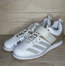 New adidas Powerlift 5 Off White Warm Sandstone IH8239 Size 7.5 picture