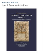 Jewish Communities Of Iran Houman Sarshar ISBN 978-1-934283-32-5 Hard Cover   picture
